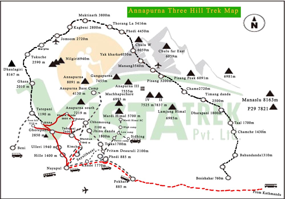 Annapurna Three Hills